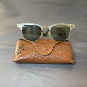 Ray-Ban Clubmaster Aluminum Sunglasses